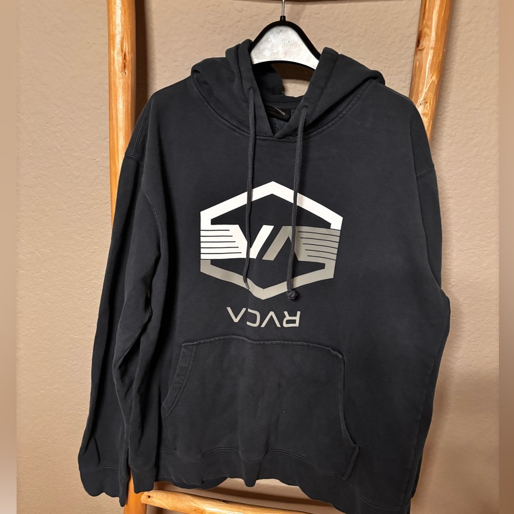 RVCA Forest Green Hoodie XL Approx — See Measurements